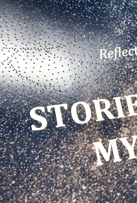 Perfect Bound Book with Diamond 3D Smart Texture Book Cover