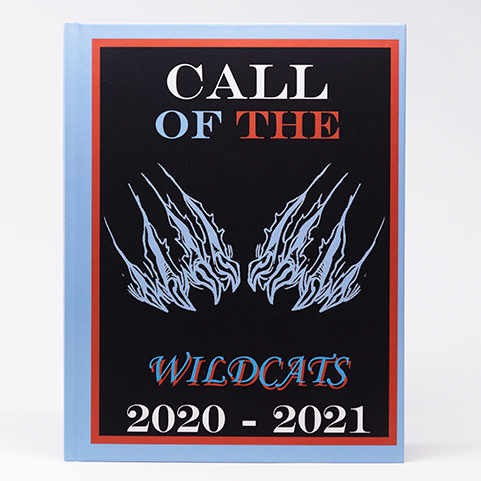 School yearbook printed with yearbook printing company